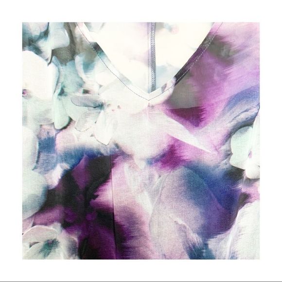 David Bitton Buffalo Floral Chiffon Tunic Top Sz S NWOT - Picture 6 of 11